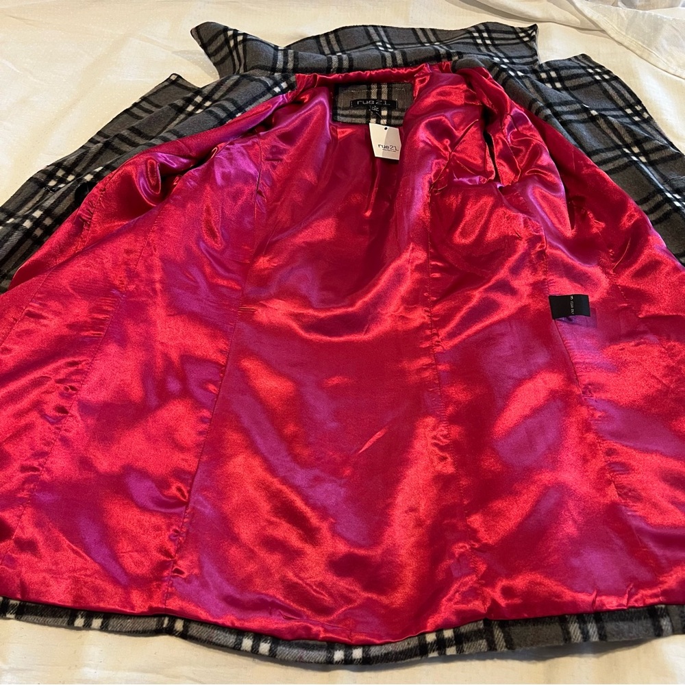 ❤️SOLD❤️ Rue21 Plaid Coat - Picture 10 of 12
